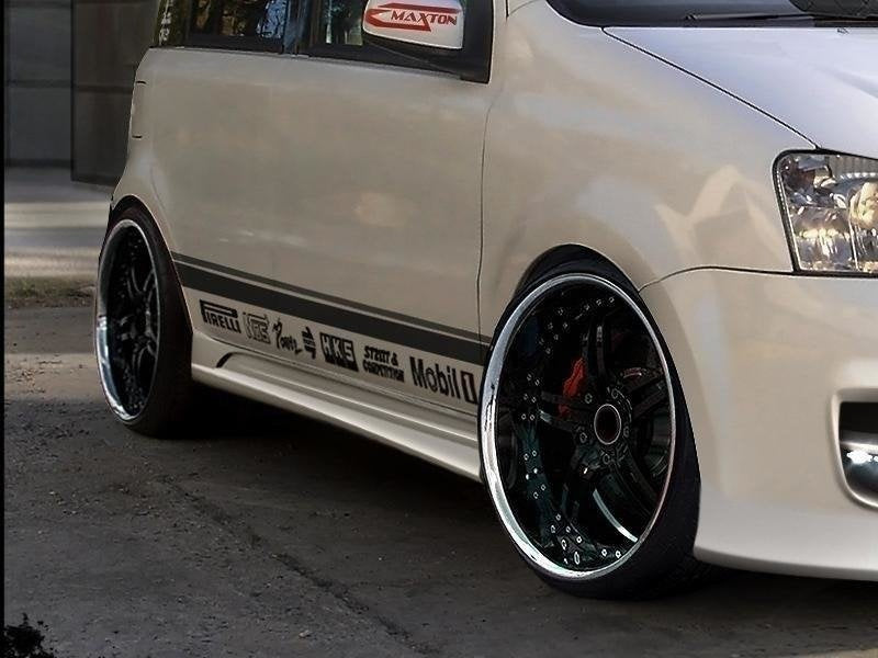 Maxton sideskørter til Fiat Panda Racer