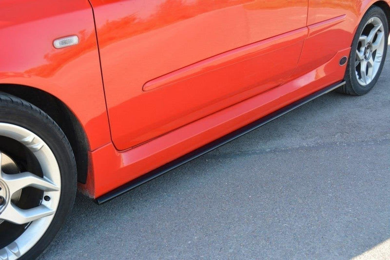 Maxton sideskørter til Fiat Stilo Schumacher – blank sort – billede 1 af 4