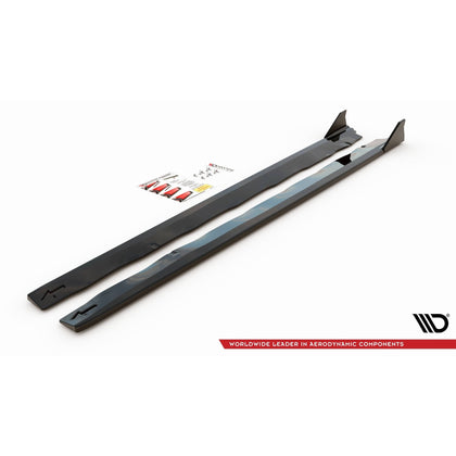 Maxton sideskørter til Ford Mustang GT Mk6 Facelift – blank sort – billede 6 af 6