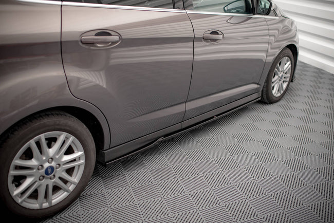 Maxton sideskørter til Ford C-Max Mk2 – blank sort – billede 1 af 6