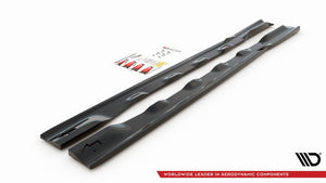 Maxton sideskørter til Ford C-Max Mk2 – blank sort – billede 5 af 6