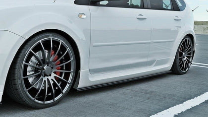 Maxton sideskørter til Ford Focus ST Mk2 – blank sort – billede 6 af 6