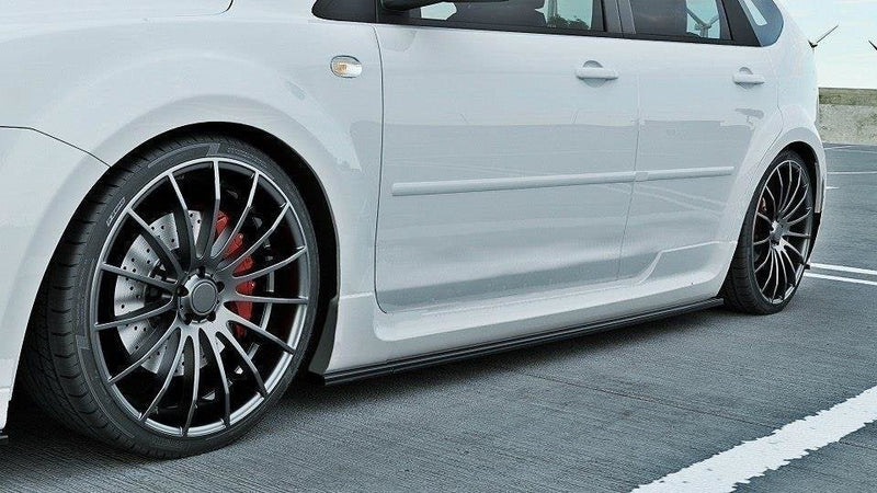 Maxton sideskørter til Ford Focus ST Mk2 – blank sort – billede 6 af 6