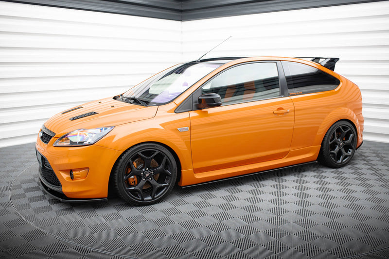 Maxton sideskørter til Ford Focus ST Mk2 Facelift – blank sort – billede 2 af 5