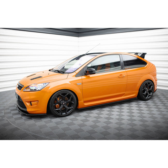 Maxton sideskørter til Ford Focus ST Mk2 Facelift – blank sort – billede 2 af 5
