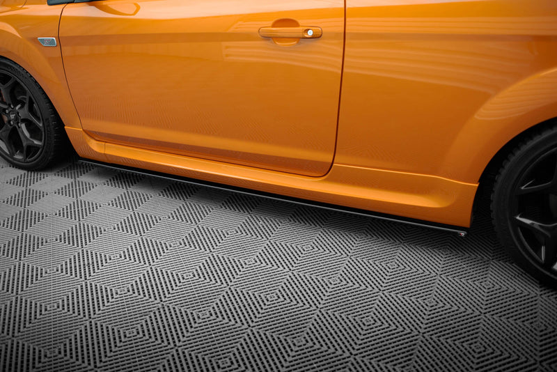 Maxton sideskørter til Ford Focus ST Mk2 Facelift – blank sort – billede 3 af 5