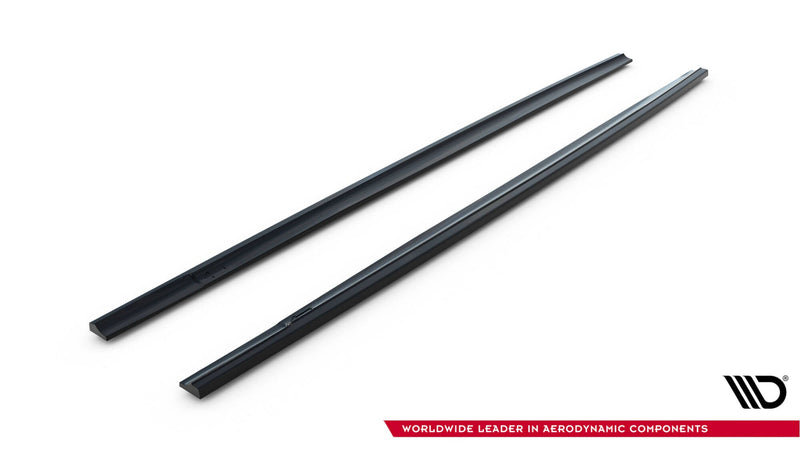 Maxton sideskørter til Ford Focus ST Mk2 Facelift – blank sort – billede 4 af 5