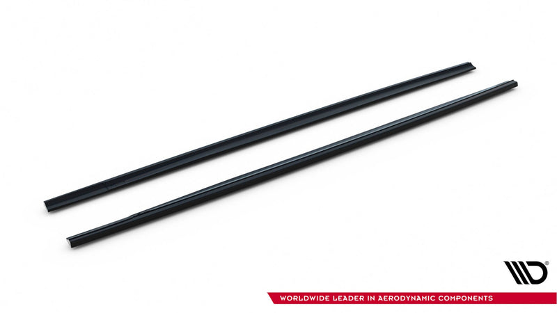 Maxton sideskørter til Ford Focus ST Mk2 Facelift – blank sort – billede 5 af 5