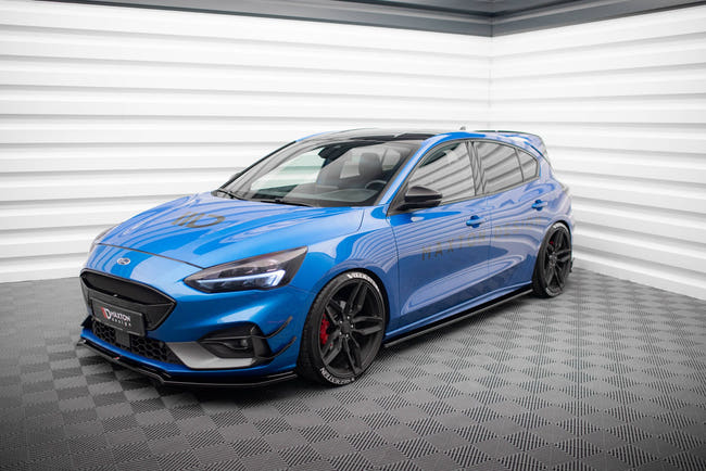 Maxton sideskørter til Ford Focus ST / ST-Line Mk4 – blank sort – billede 2 af 5