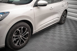 Maxton sideskørter til Ford Kuga ST-Line Mk3 – blank sort – billede 1 af 5