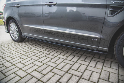 Maxton sideskørter til Ford S-Max Mk2 Facelift – blank sort – billede 1 af 8