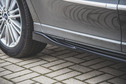 Maxton sideskørter til Ford S-Max Mk2 Facelift – blank sort – billede 3 af 8