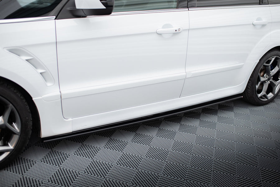Maxton sideskørter til Ford S-Max Titanium Mk1 Facelift – blank sort – billede 1 af 5