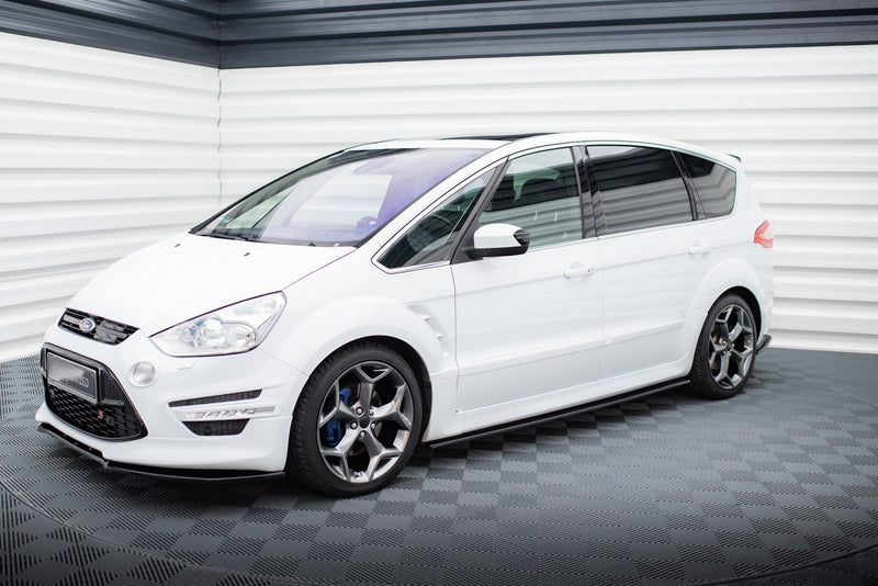Maxton sideskørter til Ford S-Max Titanium Mk1 Facelift – blank sort – billede 3 af 5