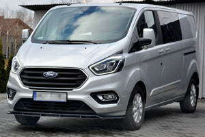 Maxton sideskørter til Ford Transit Custom Mk1 Facelift – blank sort – billede 2 af 7