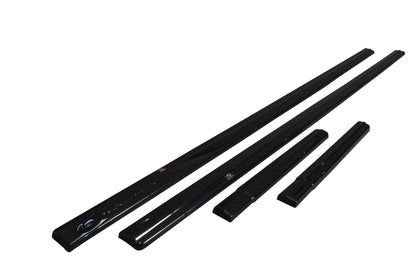 Maxton sideskørter til Ford Transit Custom Mk1 Facelift – blank sort – billede 4 af 7
