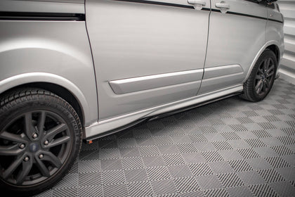 Maxton sideskørter til Ford Transit Custom ST-Line Mk1 Facelift – blank sort – billede 2 af 5