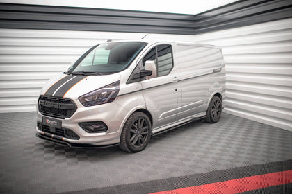 Maxton sideskørter til Ford Transit Custom ST-Line Mk1 Facelift – blank sort – billede 3 af 5