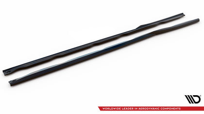Maxton sideskørter til Ford Transit Custom ST-Line Mk1 Facelift – blank sort – billede 4 af 5