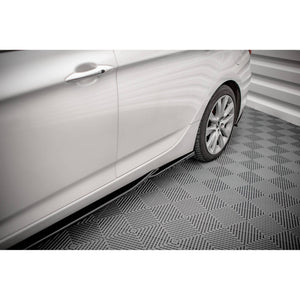 Maxton sideskørter til Hyundai I40 Mk1 – blank sort – billede 1 af 5
