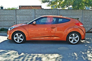 Maxton sideskørter til Hyundai Veloster – blank sort – billede 3 af 6