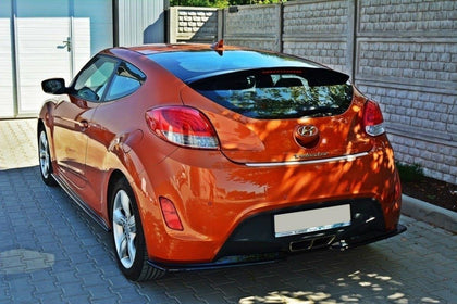 Maxton sideskørter til Hyundai Veloster – blank sort – billede 4 af 6