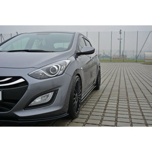 Maxton sideskørter til Hyundai i30 Mk2 – blank sort – billede 2 af 9