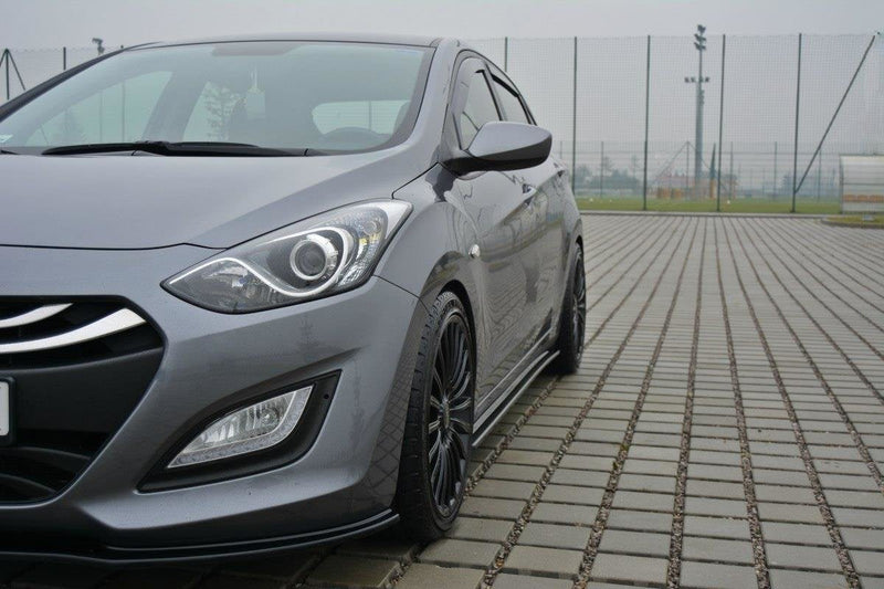 Maxton sideskørter til Hyundai i30 Mk2 – blank sort – billede 2 af 9