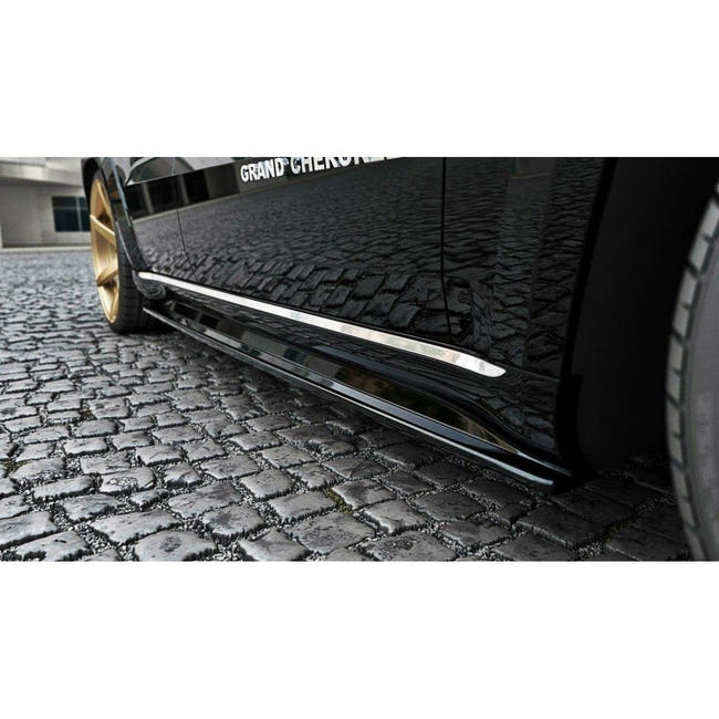 Maxton sideskørter til Jeep Grand Cherokee Summit WK2 Facelift – blank sort – billede 1 af 5