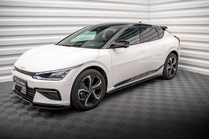 Maxton sideskørter til Kia EV6 GT-Line Mk1 – blank sort – billede 2 af 6