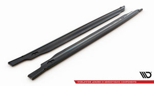 Maxton sideskørter til Kia Optima Mk4 Facelift – blank sort – billede 4 af 5