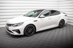 Maxton sideskørter til Kia Optima Mk4 Facelift – blank sort – billede 2 af 5