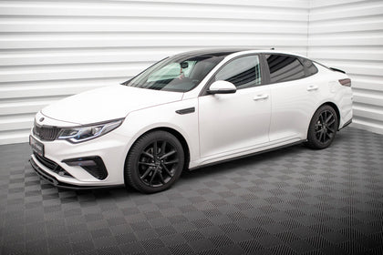 Maxton sideskørter til Kia Optima Mk4 Facelift – blank sort – billede 2 af 5