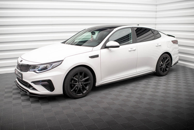 Maxton sideskørter til Kia Optima Mk4 Facelift – blank sort – billede 2 af 5