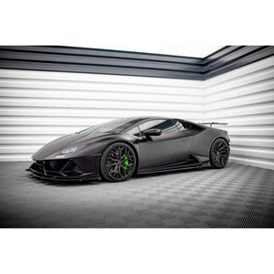 Maxton sideskørter til Lamborghini Huracan EVO – blank sort – billede 6 af 9