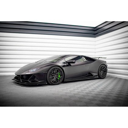 Maxton sideskørter til Lamborghini Huracan EVO – blank sort – billede 6 af 9