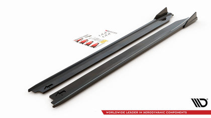 Maxton sideskørter til Lamborghini Huracan EVO – blank sort – billede 7 af 9