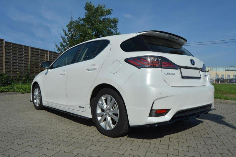 Maxton sideskørter til Lexus CT Mk1 Facelift – blank sort – billede 2 af 6