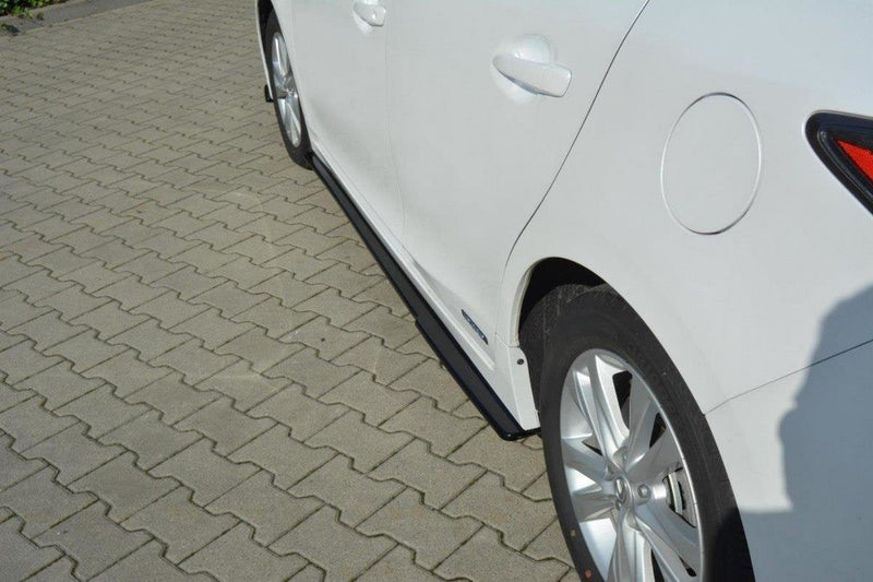Maxton sideskørter til Lexus CT Mk1 Facelift – blank sort – billede 3 af 6