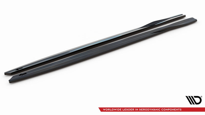 Maxton sideskørter til Lexus GS F Mk4 Facelift – blank sort – billede 4 af 5