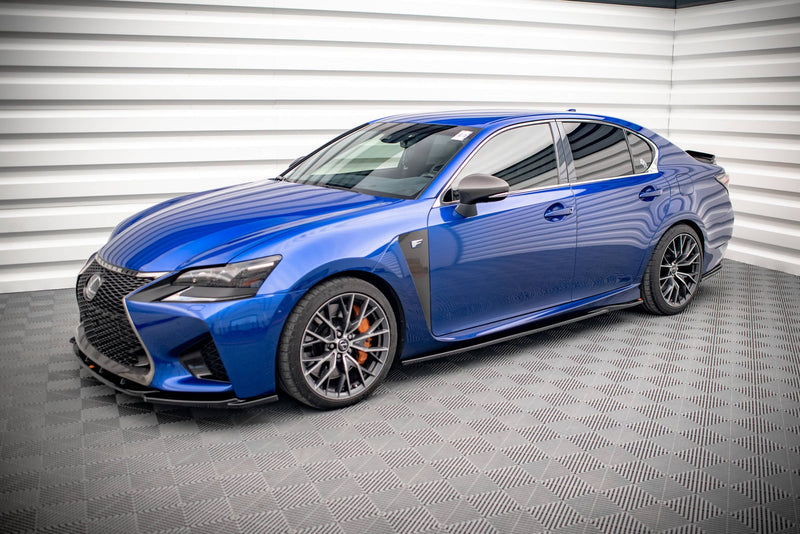 Maxton sideskørter til Lexus GS F Mk4 Facelift – blank sort – billede 2 af 5