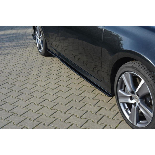 Maxton sideskørter til Lexus GS Mk4 Facelift – blank sort – billede 1 af 5