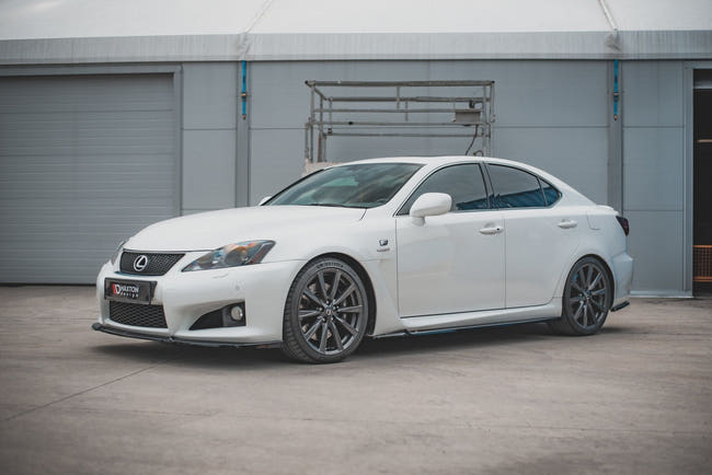 Maxton sideskørter til Lexus IS F Mk2 – blank sort – billede 2 af 8