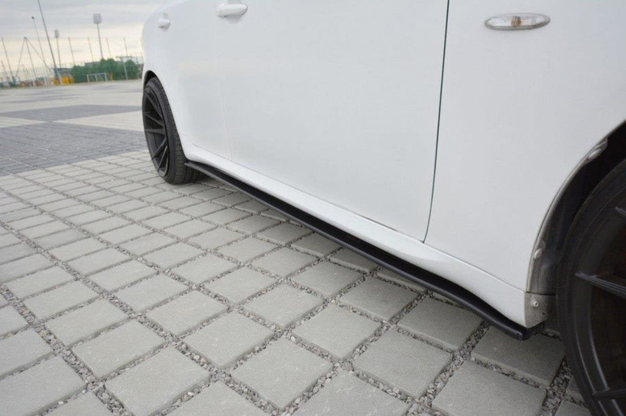 Maxton sideskørter til Lexus IS Mk2 – blank sort – billede 1 af 7