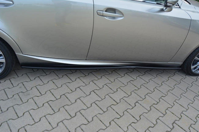 Maxton sideskørter til Lexus IS Mk3/ Mk3 Facelift – blank sort – billede 2 af 3