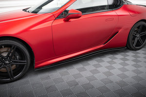 Maxton sideskørter til Lexus LC 500 – blank sort – billede 1 af 5