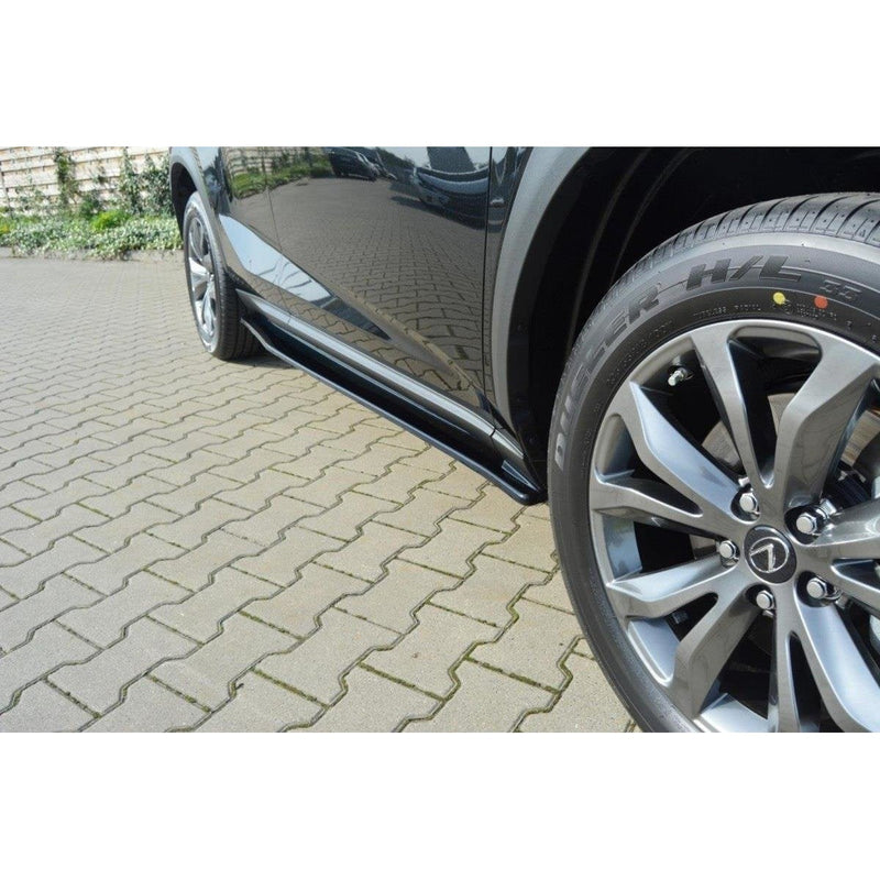 Maxton sideskørter til Lexus NX Mk1 /Mk1 Facelift – blank sort – billede 2 af 7