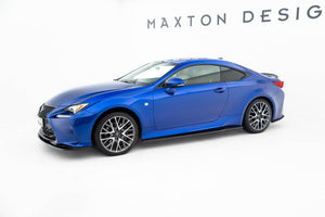 Maxton sideskørter til Lexus RC Mk1 – blank sort – billede 2 af 6