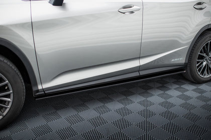 Maxton sideskørter til Lexus RX Mk4 – blank sort – billede 1 af 5