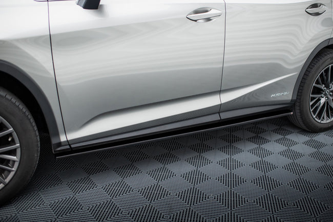 Maxton sideskørter til Lexus RX Mk4 – blank sort – billede 1 af 5